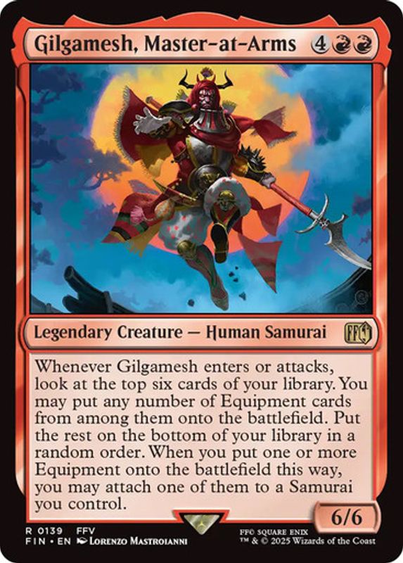 Gilgamesh, Master-at-Arms (Foil)